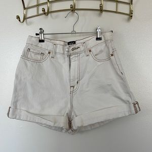 White BDG urban outfitters denim shorts - Mom High Rise
